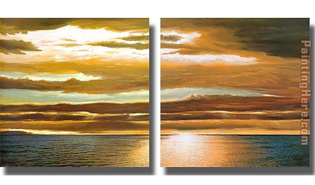 Dan Werner Reflections on the Sea painting - landscape Dan Werner Reflections on the Sea art painting
